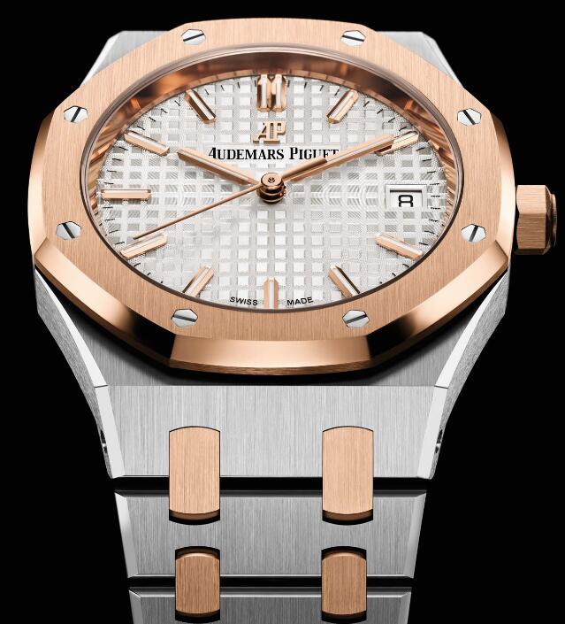 Swiss replication watches are attractive for the rose gold luster.